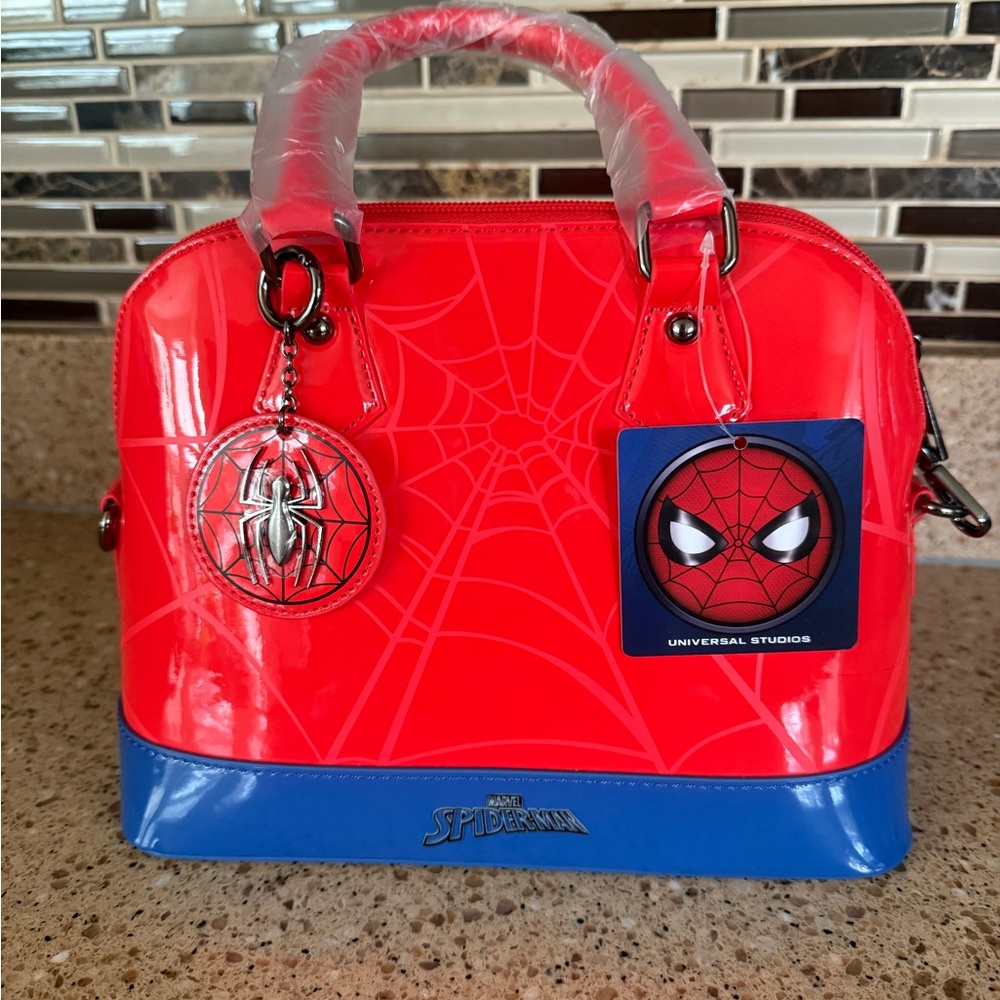 Spider-Man Red and Blue Crossbody Bag